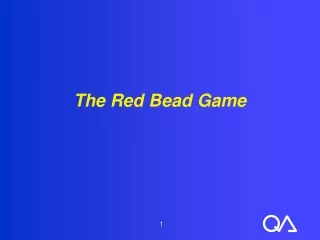 The Red Bead Game