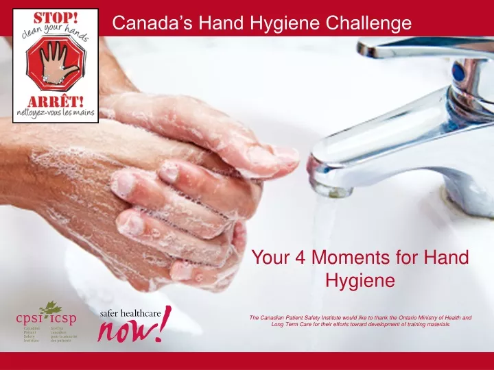 your 4 moments for hand hygiene the canadian