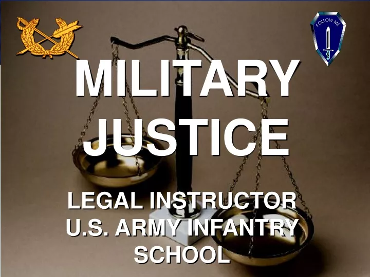 military justice