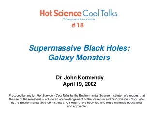 Supermassive Black Holes: Galaxy Monsters
