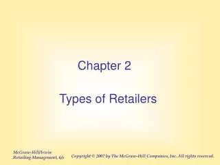 Types of Retailers