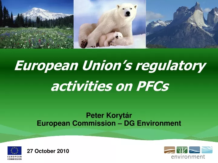 european union s regulatory activities on pfcs