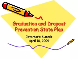 Graduation and Dropout Prevention State Plan