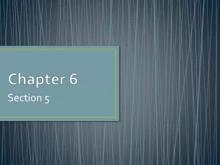 Chapter 6