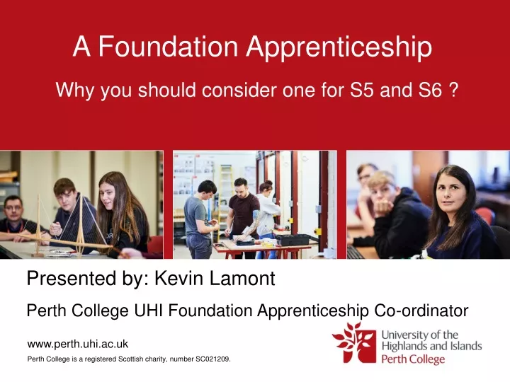 a foundation apprenticeship