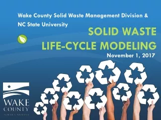 Solid Waste  Life-Cycle Modeling