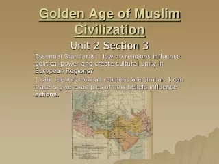 Golden Age of Muslim Civilization