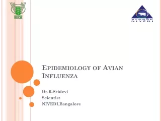 Epidemiology of Avian Influenza
