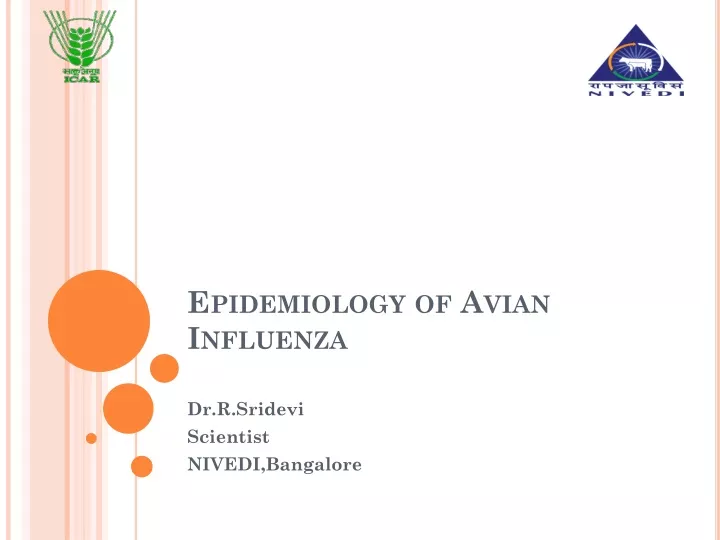 epidemiology of avian influenza