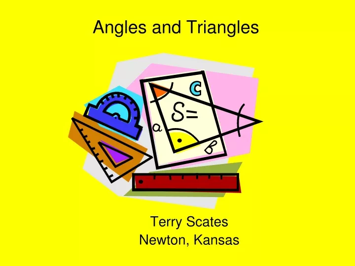 angles and triangles