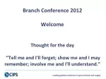 UK Membership Update - slide 1