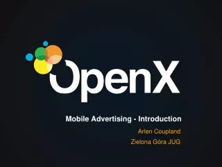 Mobile Advertising - Introduction