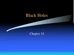 Black Holes - slide 1