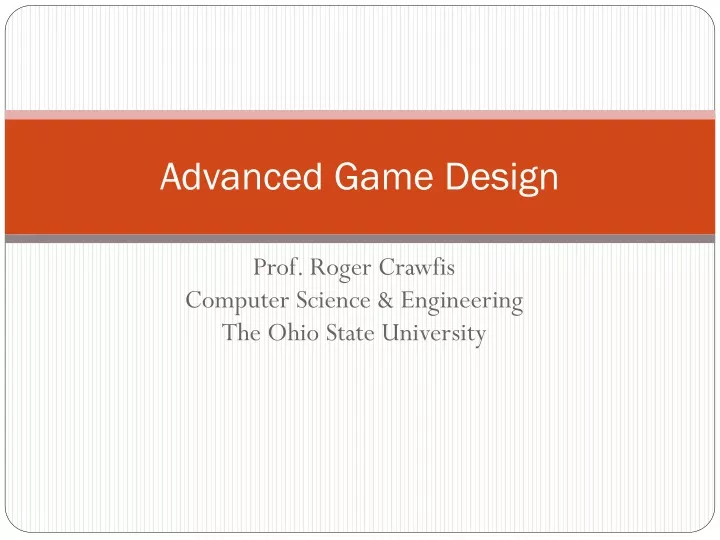 advanced game design