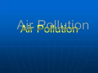 Air Pollution