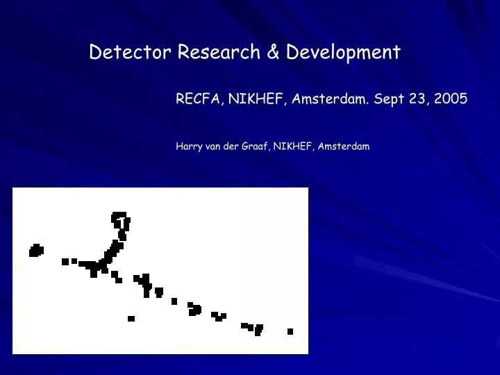 detector research development