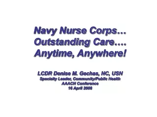 Navy Nursing