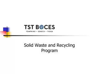 Solid Waste and Recycling Program