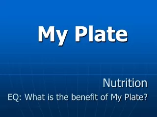 My Plate