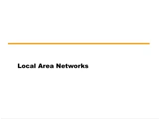 Local Area Networks