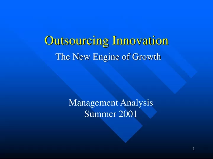 outsourcing innovation