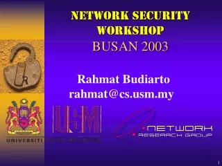 Network Security Workshop BUSAN 2003
