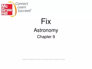 Fix  Astronomy Chapter 9
