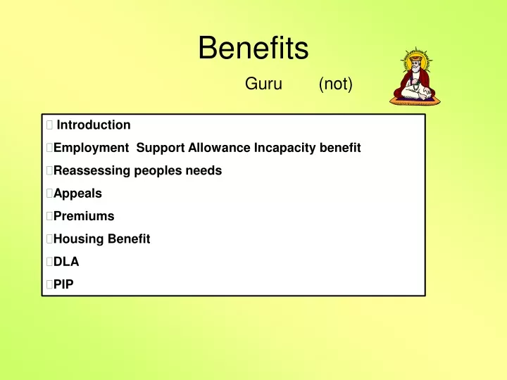 benefits