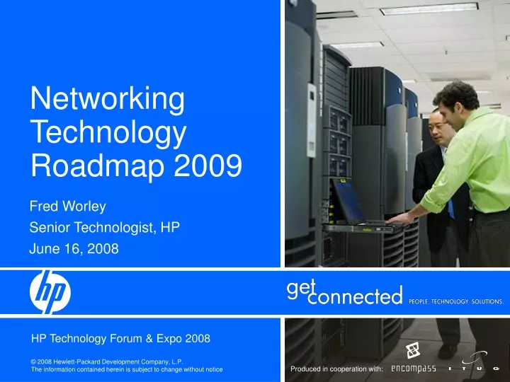 networking technology roadmap 2009