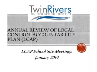 Annual Review of Local Control Accountability Plan (LCAP)