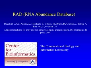 RAD (RNA Abundance Database)