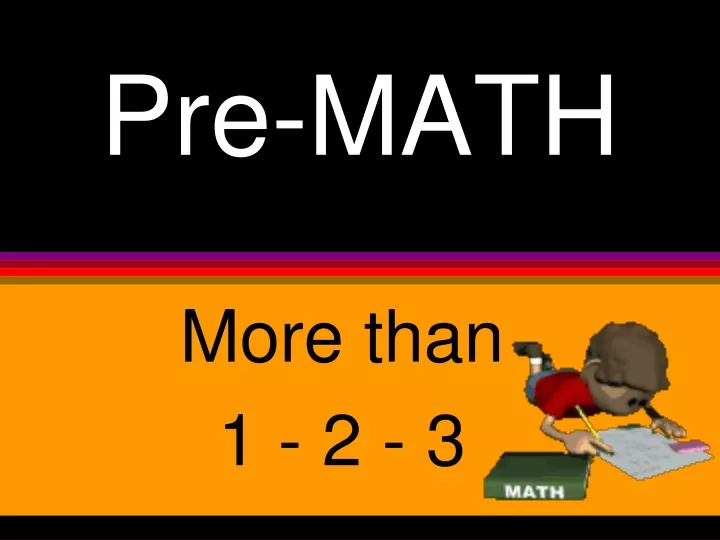 pre math