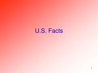U.S. Facts