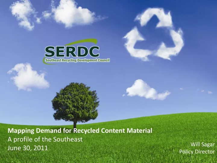 mapping demand for recycled content material
