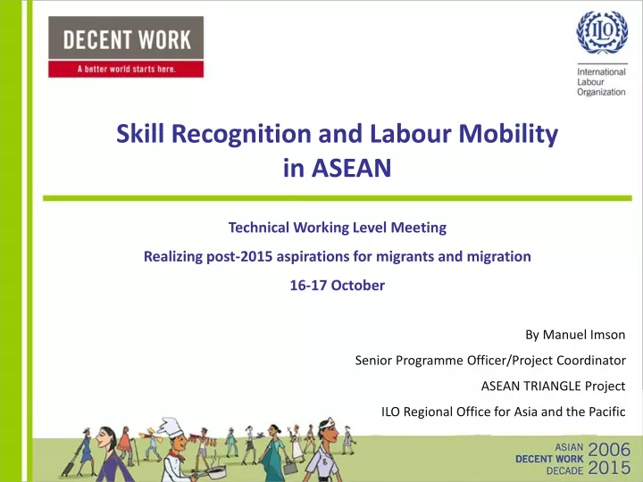 skill recognition and labour mobility in asean