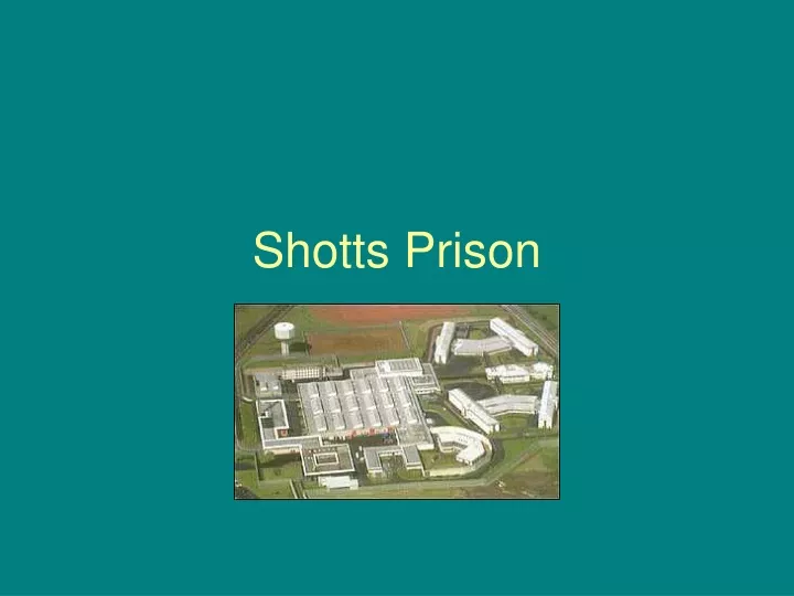 shotts prison