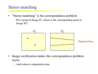 Stereo matching