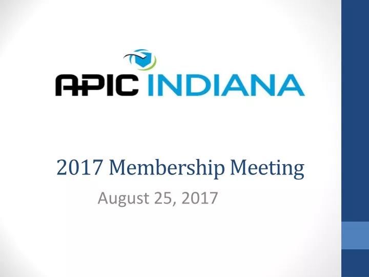 2017 membership meeting