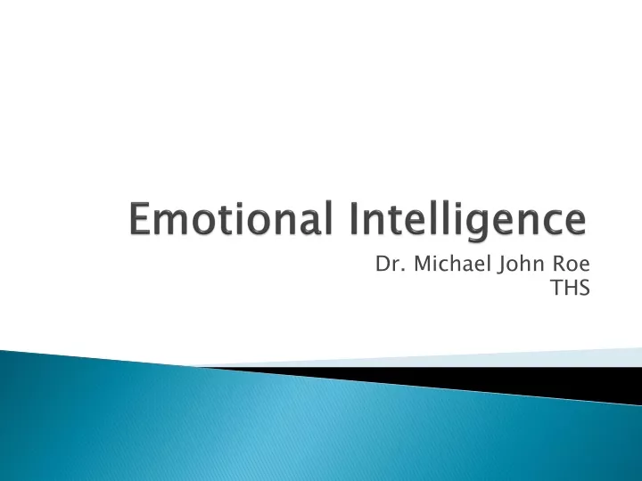 emotional intelligence