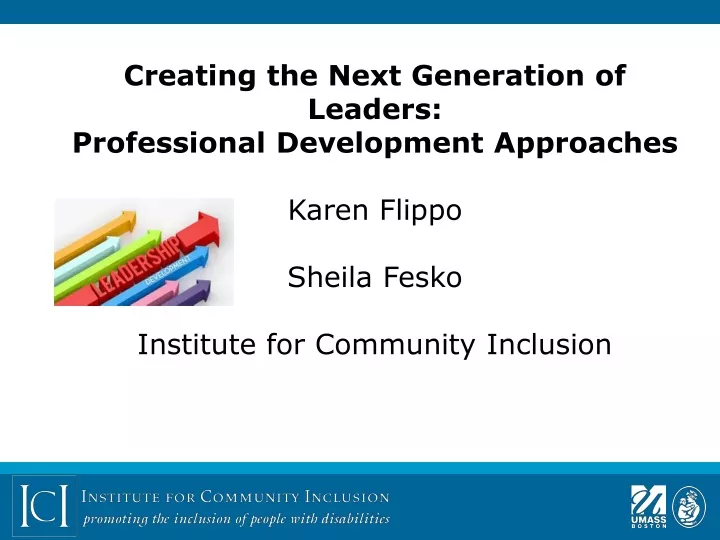 creating the next generation of leaders