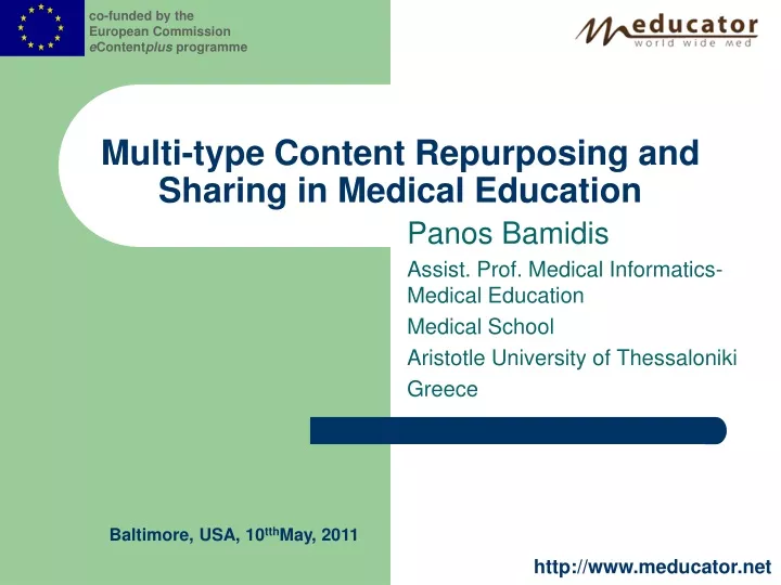 multi type content repurposing and sharing in medical education
