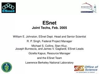 ESnet  Joint Techs, Feb. 2005
