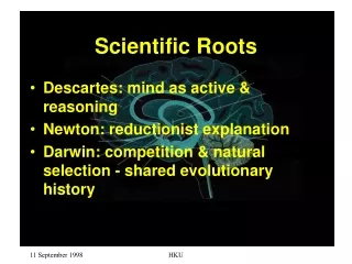 Scientific Roots