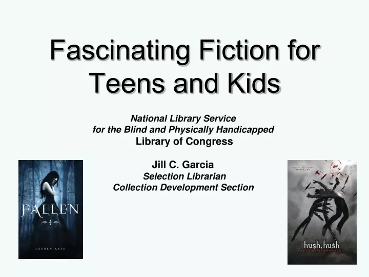 fascinating fiction for teens and kids