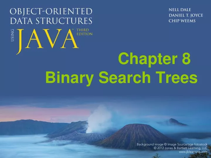chapter 8 binary search trees