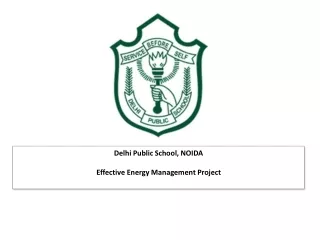 Delhi Public School, NOIDA Effective Energy Management Project