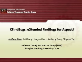 XFindBugs: eXtended FindBugs for AspectJ