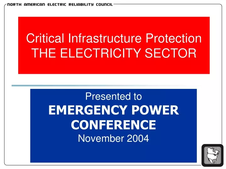 critical infrastructure protection the electricity sector