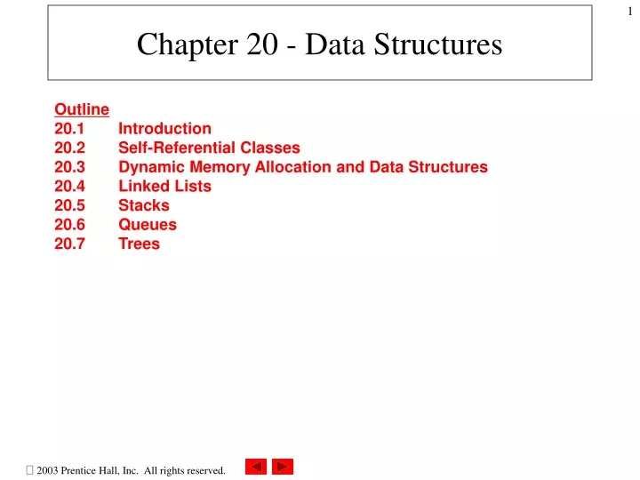 chapter 20 data structures