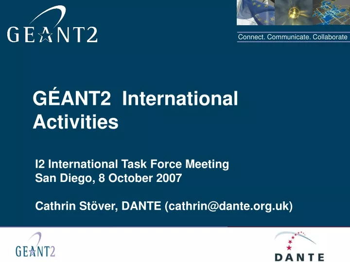 g ant2 international activities